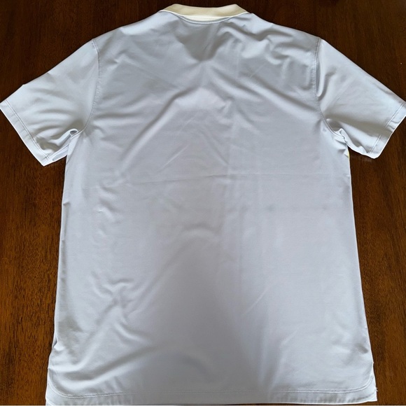 Nike Dri Fit Color Block Disney Mickey Mens Golf Polo Yellow Gray‎ Size Medium - Picture 6 of 8